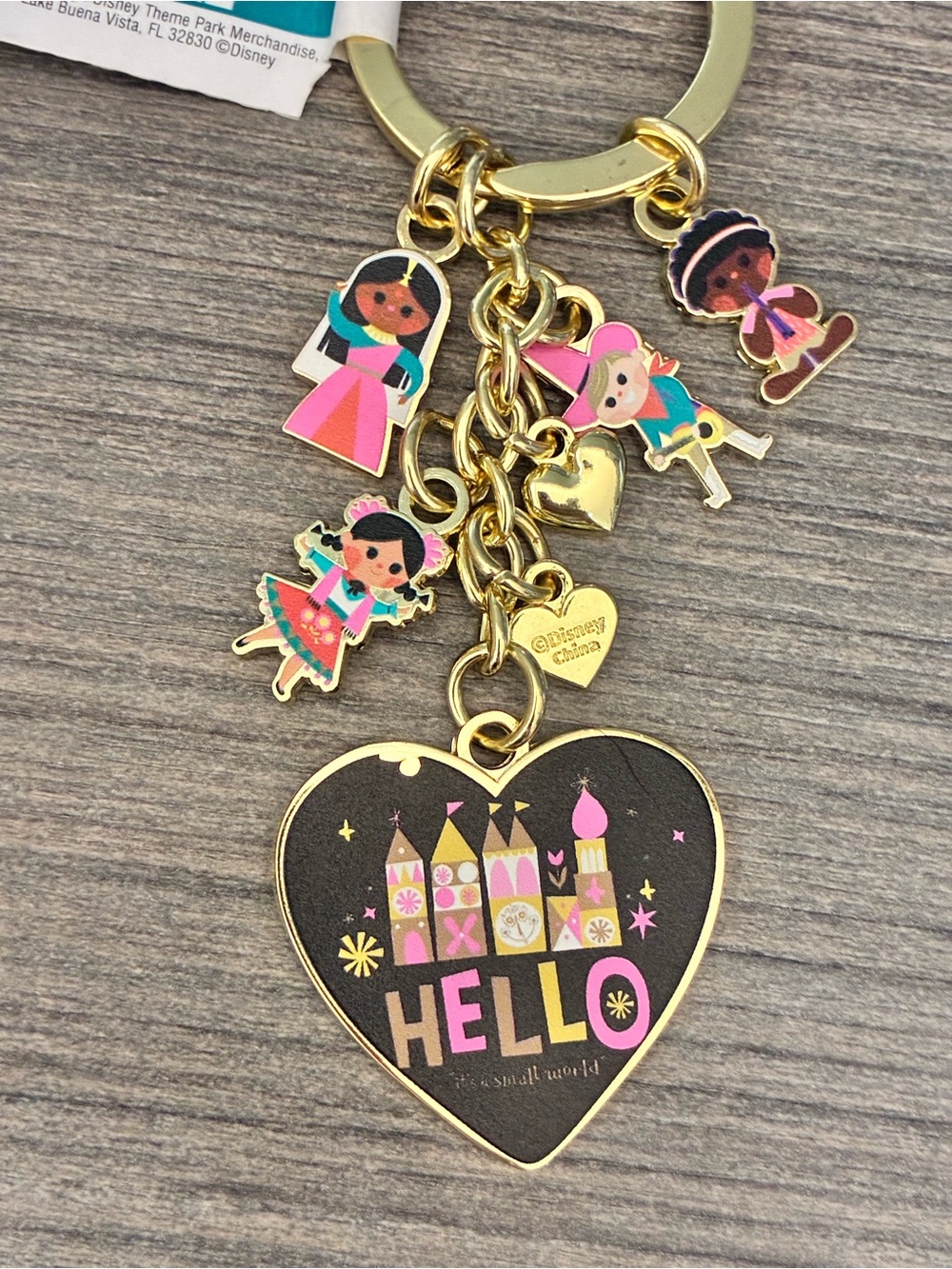 Walt Disney World It’s a Small World Keychain
